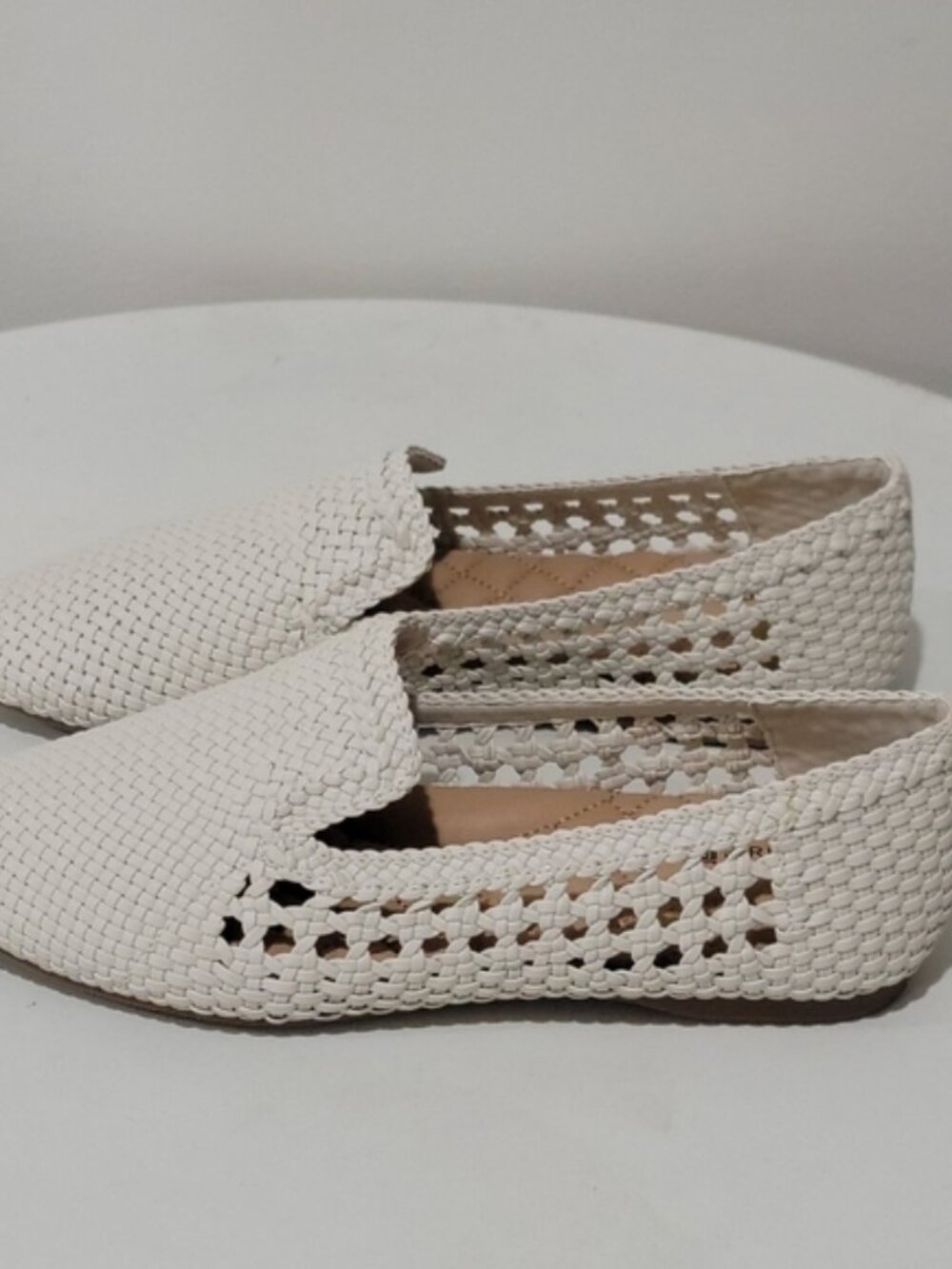 Birdies The Starling White Loafers